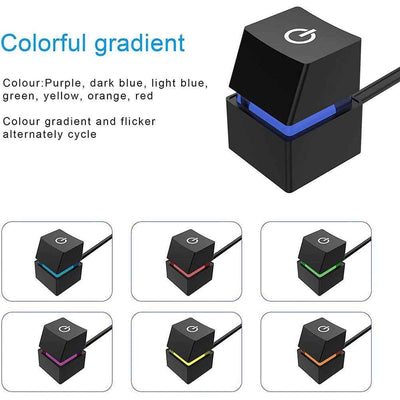 2M Portable LED Computer Desktop Switch PC